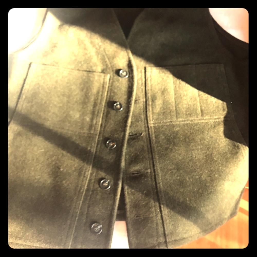 Filson Wool Vest (Forest Green)